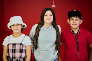 Picture of Lylah, Yvonne, and Omar