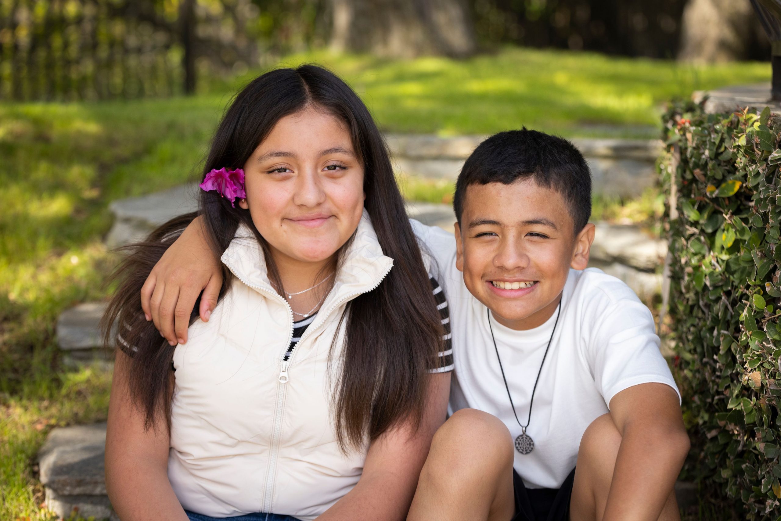 Picture of Nevaeh and Juan